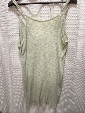 O'Neill Light Green Ribbed Mini Dress